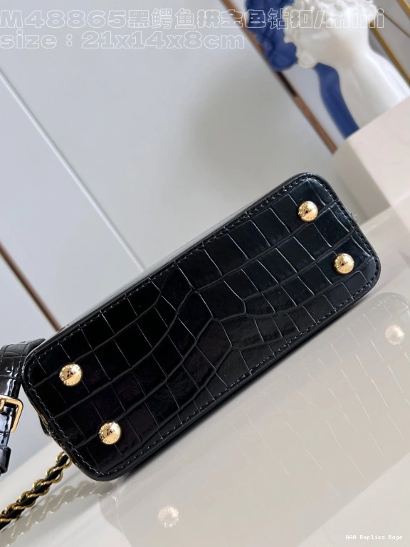 Aaa replica ru VUITTON MINI-21*14*8CM CAPUCINES LOUIS 0730